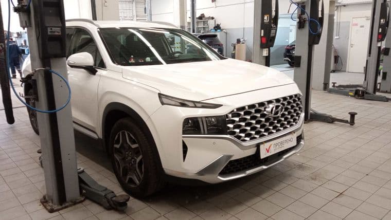 Hyundai Santa Fe 2021 года, 50 768 км - вид 2