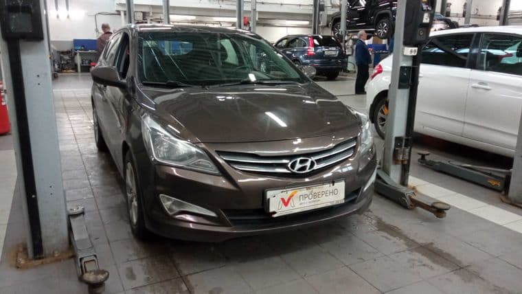 Hyundai Solaris 2015 года, 125 007 км - вид 2