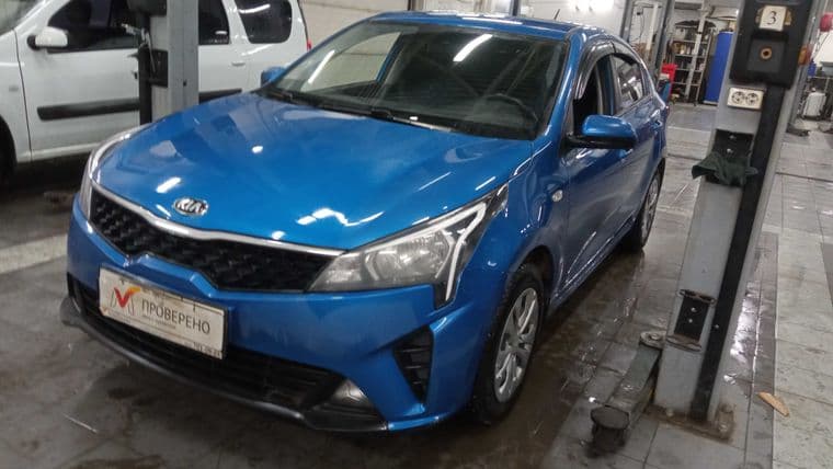 KIA Rio 2020 года, 98 474 км - вид 1