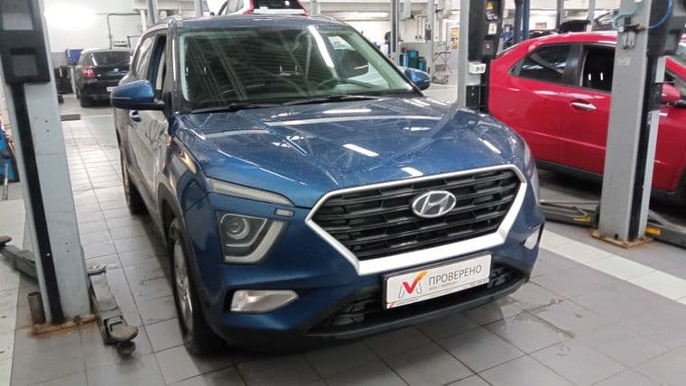 Hyundai Creta 2021 года, 55 486 км - вид 2