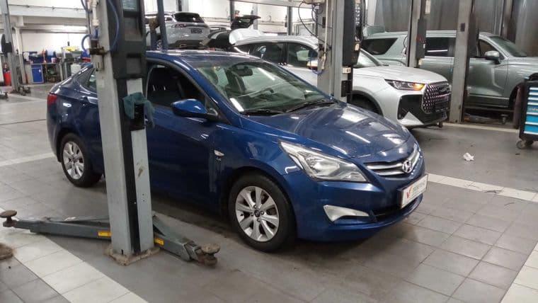 Hyundai Solaris 2016 года, 123 956 км - вид 2