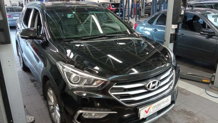 Hyundai Santa Fe 2017 года, 103 833 км - вид 2