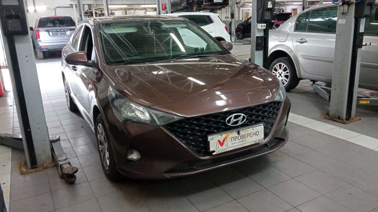 Hyundai Solaris 2021 года, 155 274 км - вид 2