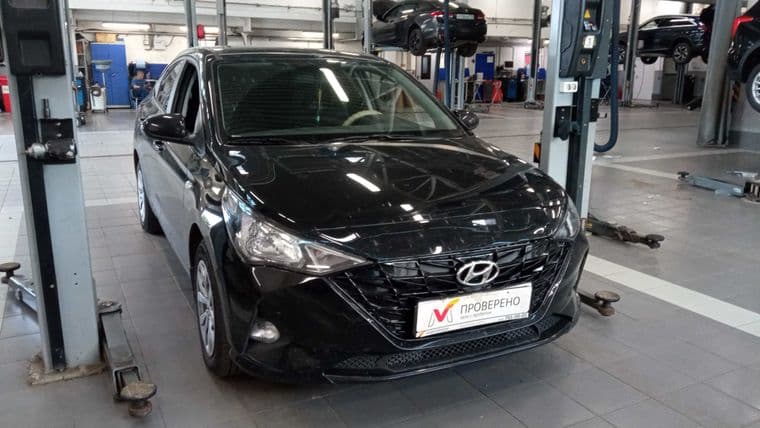 Hyundai Solaris 2021 года, 76 144 км - вид 2