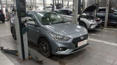 Hyundai Solaris 2017 года, 122 500 км - вид 2