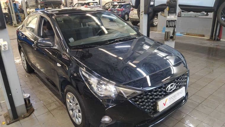 Hyundai Solaris 2021 года, 54 190 км - вид 2