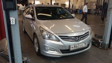 Hyundai Solaris 2015 года, 155 317 км - вид 2