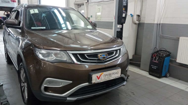 Geely Atlas 2019 года, 155 000 км - вид 2