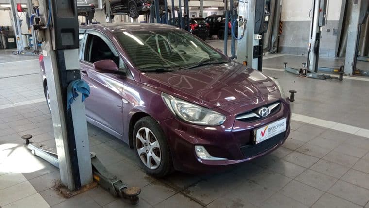 Hyundai Solaris 2012 года, 127 862 км - вид 2