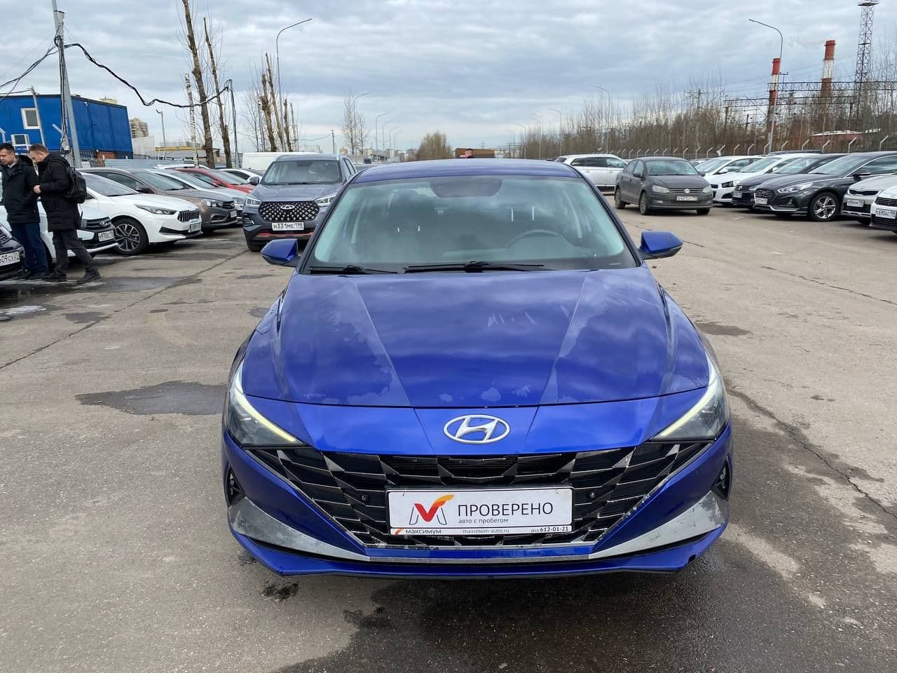 Hyundai Elantra 2021 года, 104 208 км - вид 2