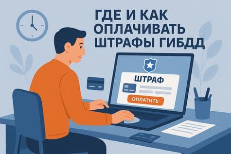 Где и как оплачивать штрафы ГИБДД