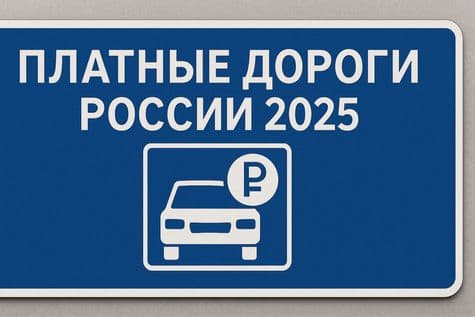 Платные дороги России 2025