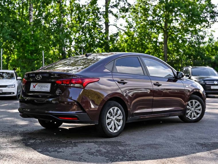 Hyundai Solaris 2021 года, 155 274 км - вид 2 Hyundai Solaris 2021 года, 155 274 км - вид 2