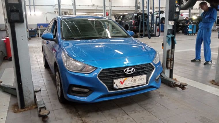 Hyundai Solaris 2019 года, 110 004 км | VIN 71012 - вид 2 Hyundai Solaris 2019 года, 110 004 км | VIN 71012 - вид 2