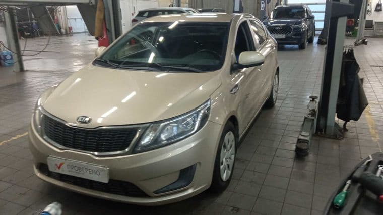 KIA Rio 2014 года, 100 173 км - вид 1 KIA Rio 2014 года, 100 173 км - вид 1