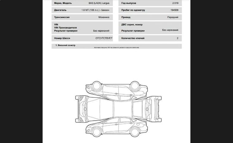 ВАЗ (LADA) Largus Cross 2019 года, 194 509 км - вид 17