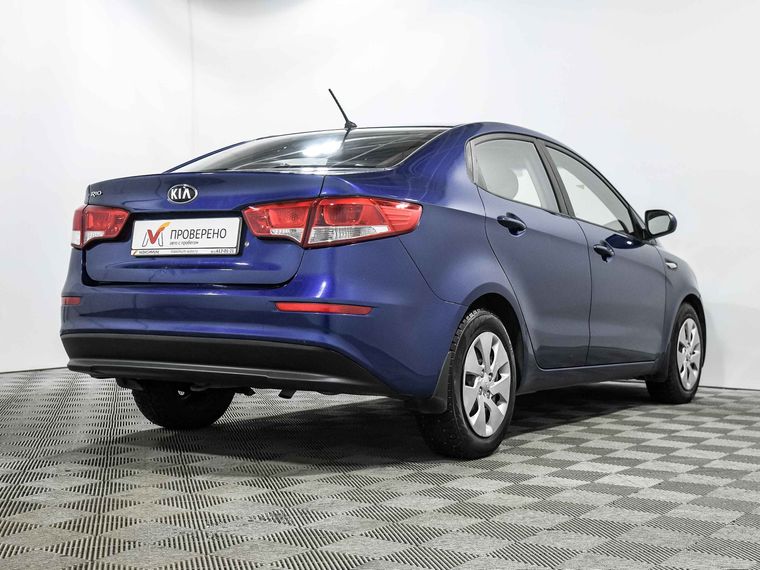 KIA Rio 2016 года, 138 289 км - вид 5