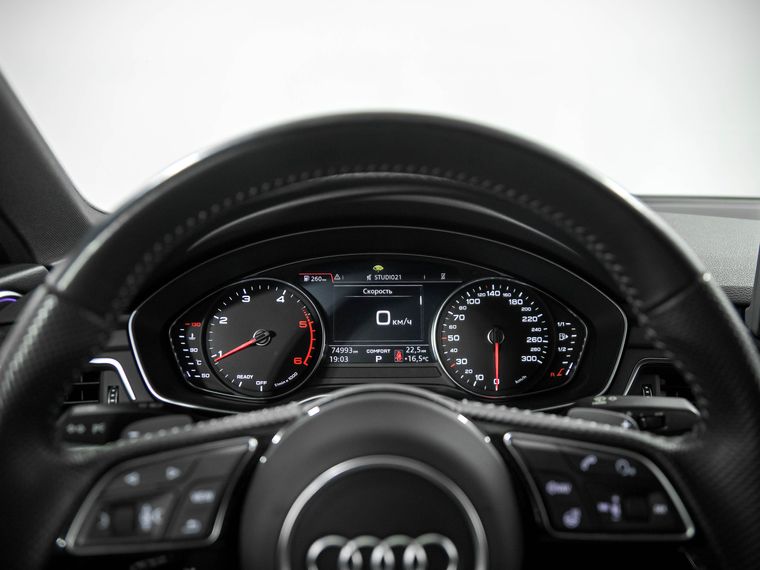 Audi A4 2018 года, 74 992 км - вид 7