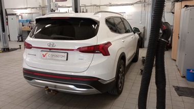 Hyundai Santa Fe 2021 года, 50 768 км - вид 3