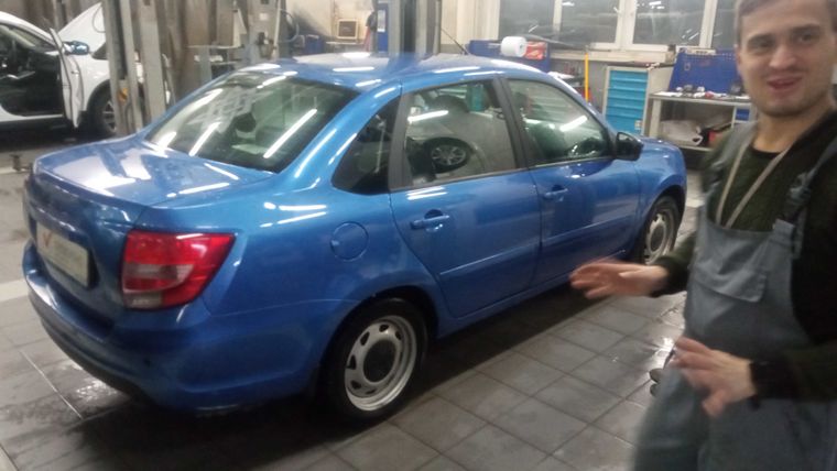 ВАЗ (LADA) Granta 2021 года, 65 120 км - вид 3