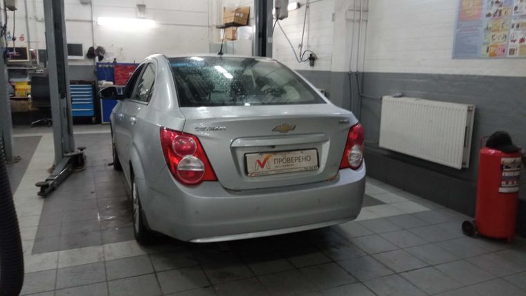 Chevrolet Aveo 2014 года, 105 572 км - вид 4
