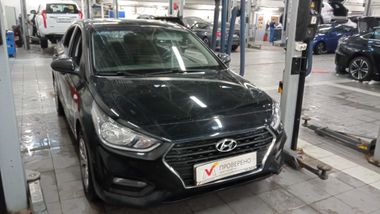 Hyundai Solaris 2017 года, 80 300 км - вид 3