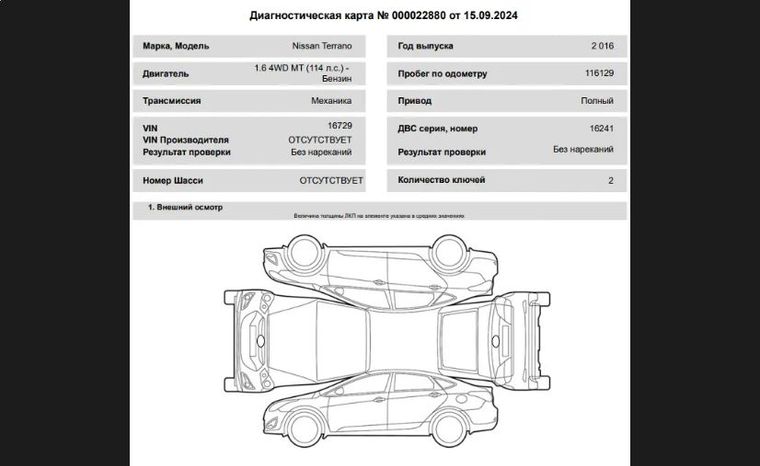 Nissan Terrano 2016 года, 116 129 км - вид 19