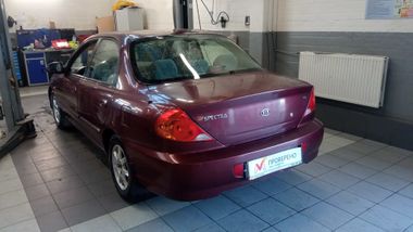 KIA Spectra 2008 года, 103 488 км - вид 4