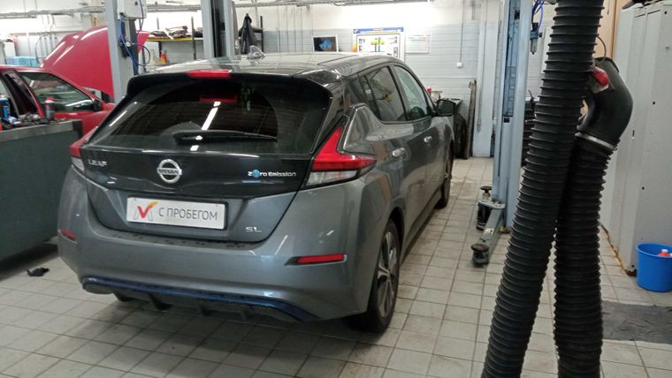 Nissan Leaf 2019 года, 55 433 км - вид 3