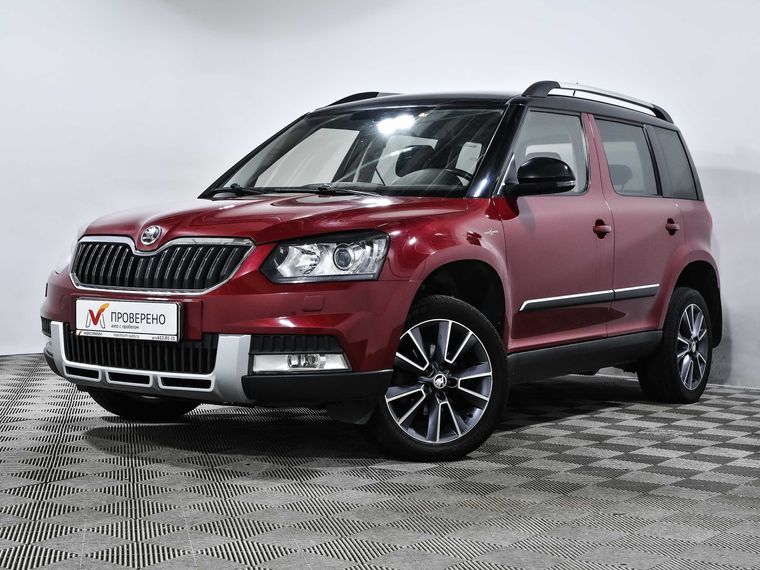 Skoda Yeti 2017 года, 95 462 км - вид 3