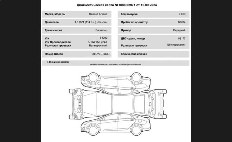 Renault Arkana 2019 года, 88 704 км - вид 22