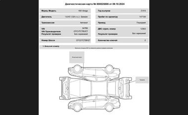 KIA Venga 2013 года, 147 134 км - вид 15