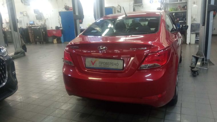 Hyundai Solaris 2014 года, 125 532 км - вид 3