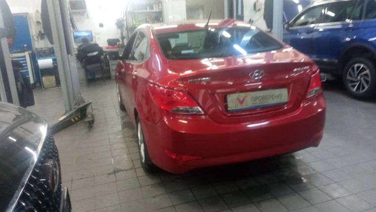 Hyundai Solaris 2014 года, 125 532 км - вид 4