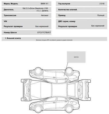 BMW X1 2018 года, 55 494 км - вид 6