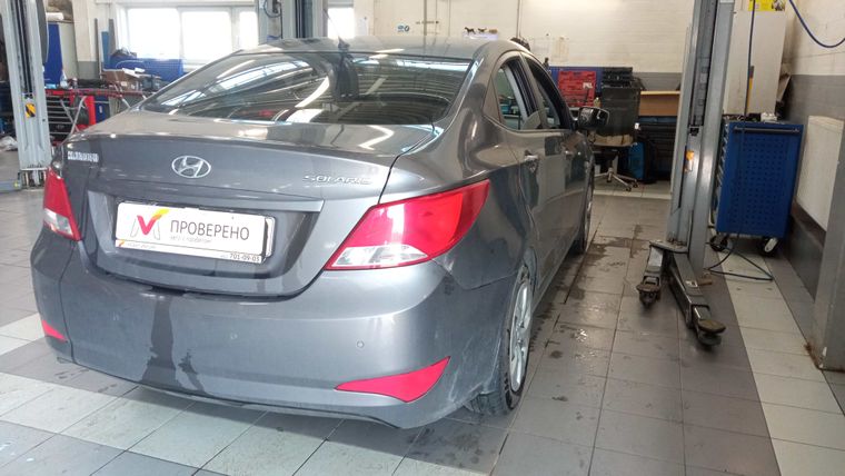 Hyundai Solaris 2015 года, 148 750 км - вид 3