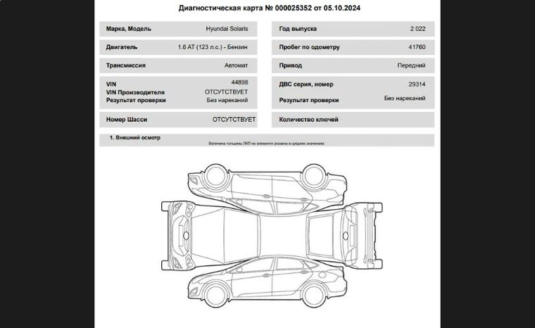 Hyundai Solaris 2022 года, 41 760 км - вид 18