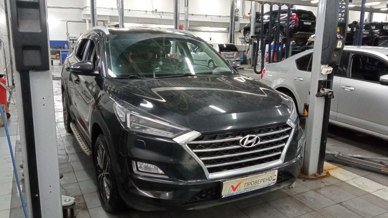 Hyundai Tucson 2020 года, 122 331 км - вид 3