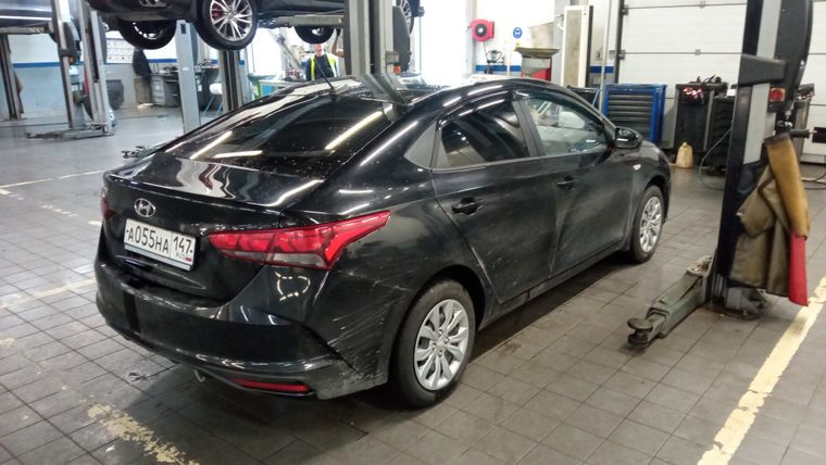 Hyundai Solaris 2021 года, 104 992 км - вид 3