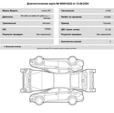 Lexus RX 2020 года, 103 383 км - вид 29