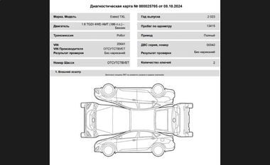 Exeed TXL 2023 года, 13 415 км - вид 31