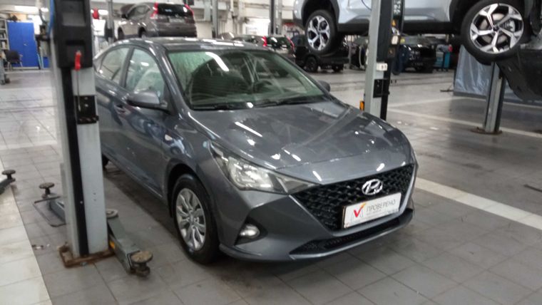 Hyundai Solaris 2021 года, 125 717 км - вид 3