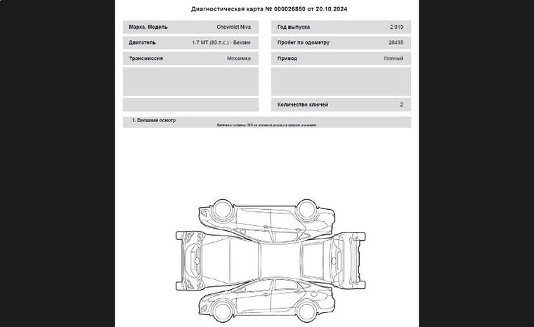 Chevrolet Niva 2019 года, 28 435 км - вид 20