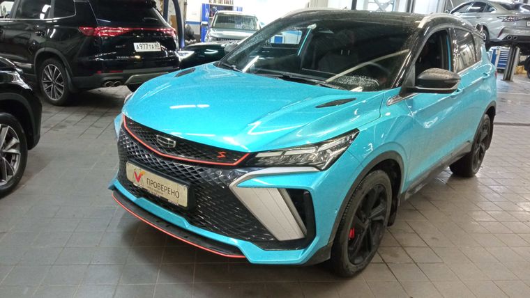 Синий Geely Coolray 2023 года | VIN 439220