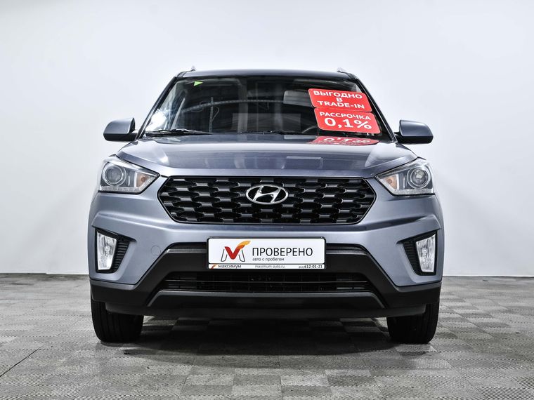 Hyundai Creta 2020 года, 52 671 км - вид 3