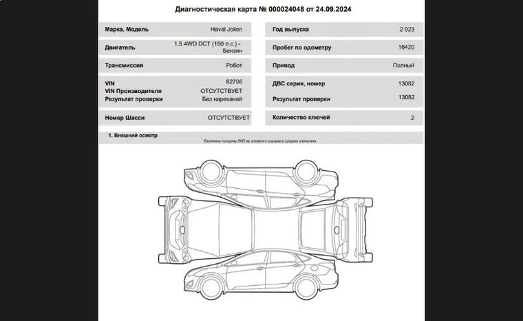 Haval Jolion 2023 года, 15 900 км - вид 26