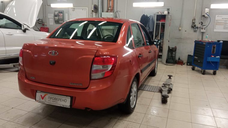 ВАЗ (LADA) Granta 2014 года, 130 549 км - вид 3