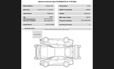 Nissan Juke 2012 года, 160 585 км - вид 18