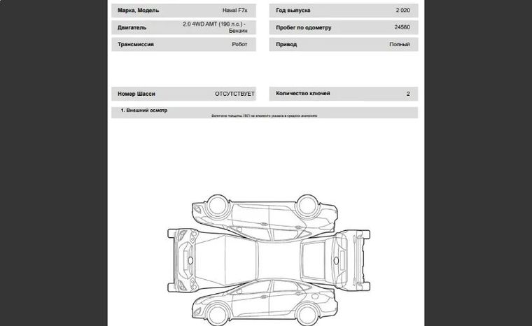 Haval F7x 2020 года, 24 560 км - вид 17