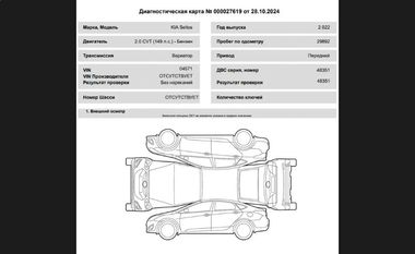 KIA Seltos 2022 года, 29 892 км - вид 19